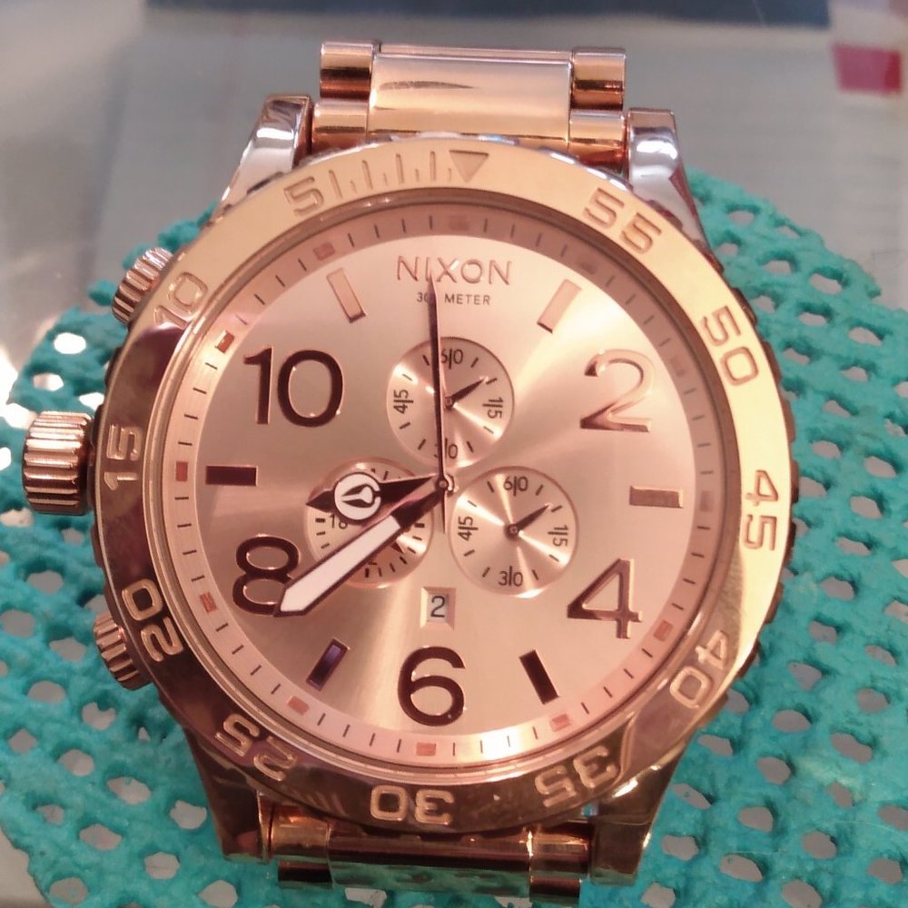 Nixon Rose Gold men's watch